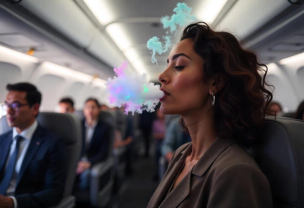 Se puede vapear en un avion? - destilados thc en Cali responde.